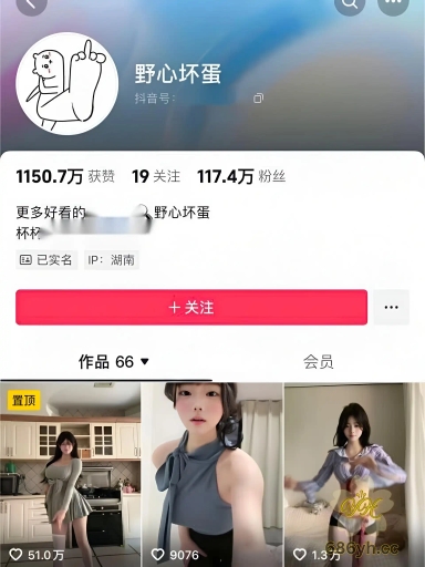 抖音百万女网红 野心坏蛋 大尺度私密福利合集 巨乳浑圆翘臀 激情热舞诱惑十足 3