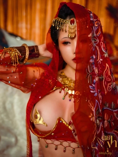 福利姬「钛合金TiTi」 塞外红鸾异域诱惑风情，性感骚丁嫩穴满足你对塞外的性幻想 1