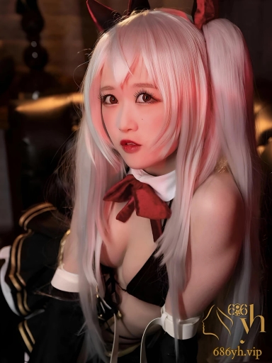 宝藏网红福利姬 Ria Kurumi 二次元白发黑丝猫耳萝莉 坐脸舔吸肉棒 紧致小穴骑乘抽插令人欲罢不能！ 1