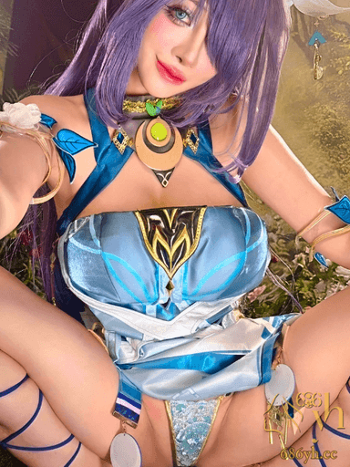 极品巨乳福利姬 Byoru COS原神月咏者 巨乳肥臀溢出画面 搔首弄姿诱惑十足！ 3