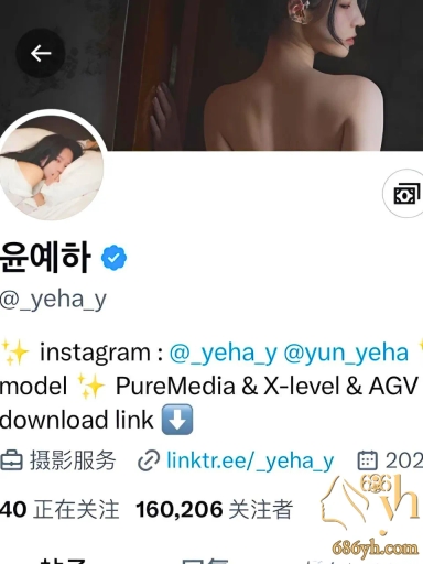 推特 韩国巨乳写真模特 yeha 白虎漏点泳装 全裸床照 稀有大尺度视频流出 1