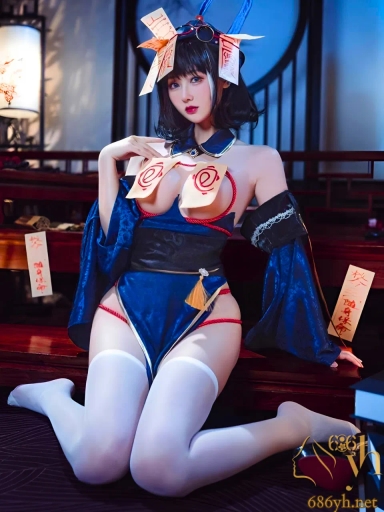 抖音微博网红【羽生三未】极品福利姬 大尺度定制 Cosplay 碧蓝航行 华甲小僵尸 丰乳肥臀极品尤物网红女神！ 3