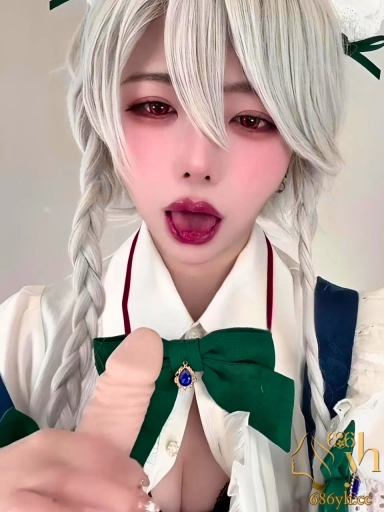 东方 Project cosplay 十六夜咲夜 ASMR 擦边动作撩人心弦黑丝美腿巨乳晃荡性感诱惑拉满！ 2