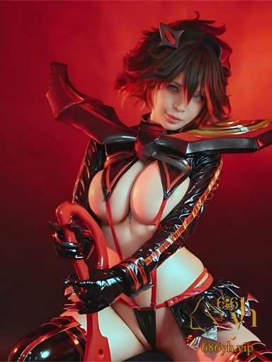 二次元福利姬 UmekoJ COS斩服少女缠流子 神衣战袍勾勒酮体曲线 巨乳肥臀欲望横生 1