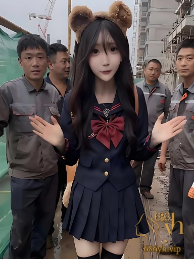 AI短剧 清纯小美女误入工地被工人轮番爆操 多名小萝莉惨遭无套内射 2