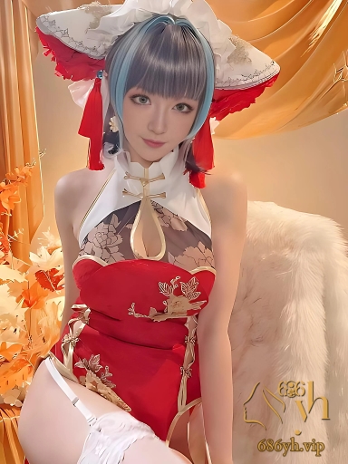 二次元福利姬 星之迟迟 cos柴郡 雪白酮体前凸后翘 白丝裹玉搔首弄姿 太诱人！ 2