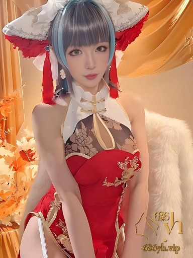 二次元福利姬 星之迟迟 cos柴郡 雪白酮体前凸后翘 白丝裹玉搔首弄姿 太诱人！ 3